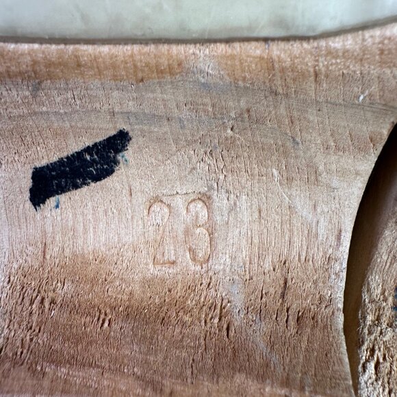 Ugglebo Toffeln Clogs Girls Pink Patent Leather Swedish Clogs EU 23 - Picture 5 of 5